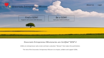 A gem mission is like an eagle scout project for adult entrepreneurs. Everyone should do it
