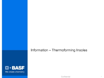 Thermoforming Insoles