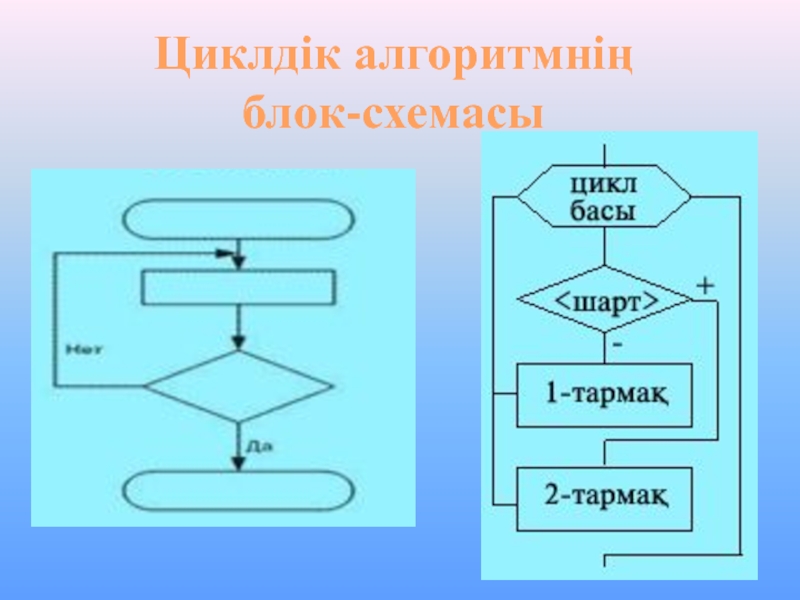 Блок схема дегеніміз не