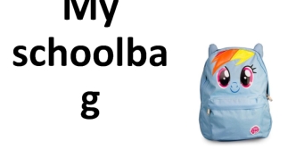 My schoolbag