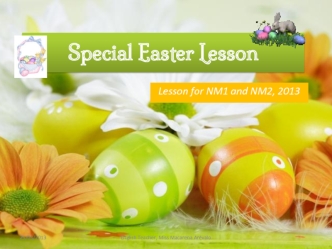 Special Easter Lesson