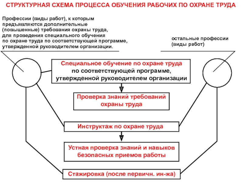 Дополнительные повышенные требования охраны труда. Структурная схема процесса обучения по охране труда. Требования охраны труда схема. Схема подготовки работника по охране труда. Структурная схема процесса обучения рабочих по охране труда.