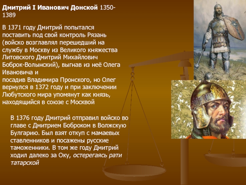 Кто возглавлял войско. Дмитрий i Иванович Донской (1350–1389 гг.). Что присоединил Дмитрий Донской в 1371. Дмитрий Донской 1371. Рюриковичи Дмитрий Донской.