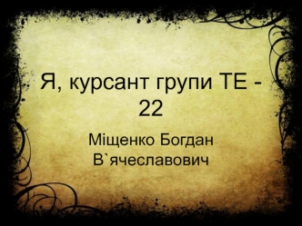 Презентация курсової роботи з інформатики