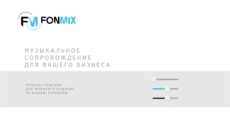 FONMIX. Структура работы FONMIX