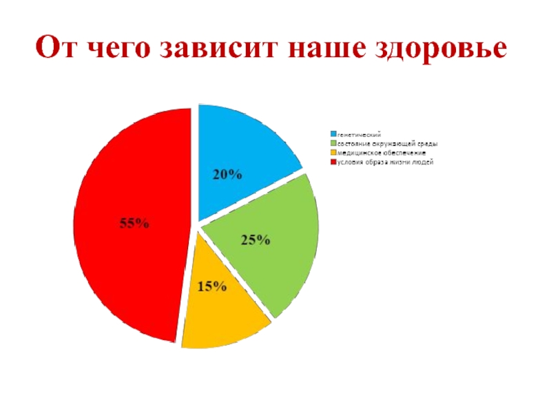 От чего зависит здоровье. От чего зависит наше здоровье. От чего не зависит наше здоровье.