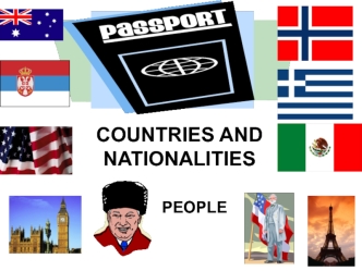 Countries and nationalities