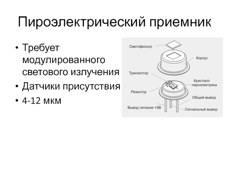 Приемники излучения презентация