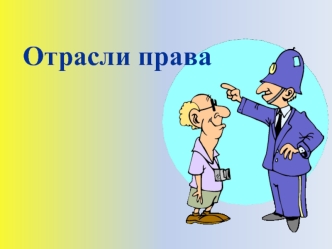 Отрасли права