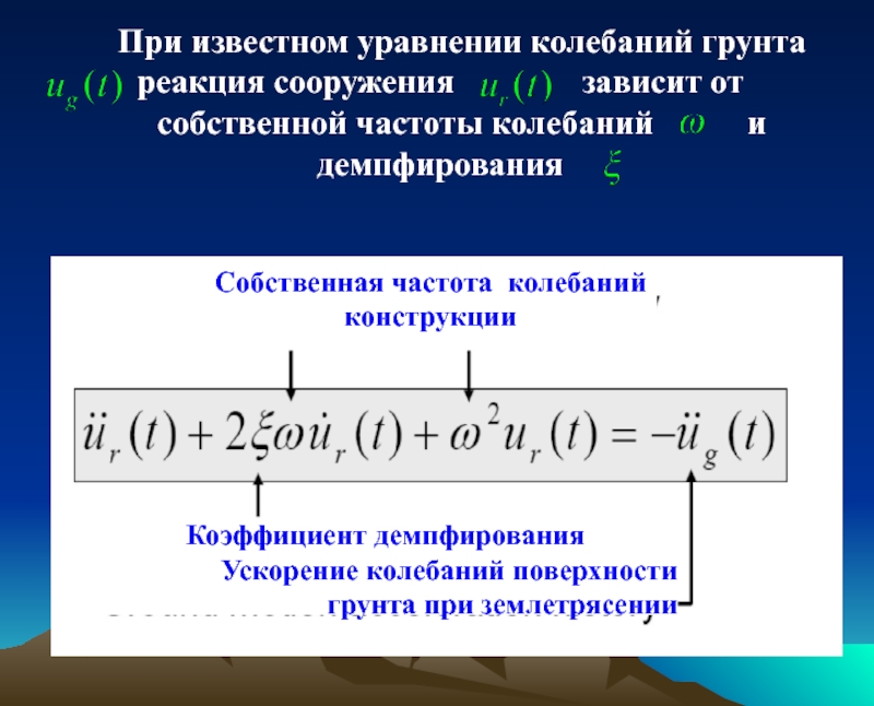 Уравнение колебаний частота. Коэффициент демпфирования. Относительный коэффициент демпфирования. Демпфирование колебаний. Расчет коэффициента демпфирования.