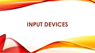 Input devices