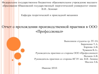 Отчет о прохождении производственной практики в ООО Профессионал. Экскаватор гидравлический одноковшовы с обратной лопатой