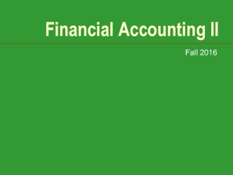 Financial accounting 2