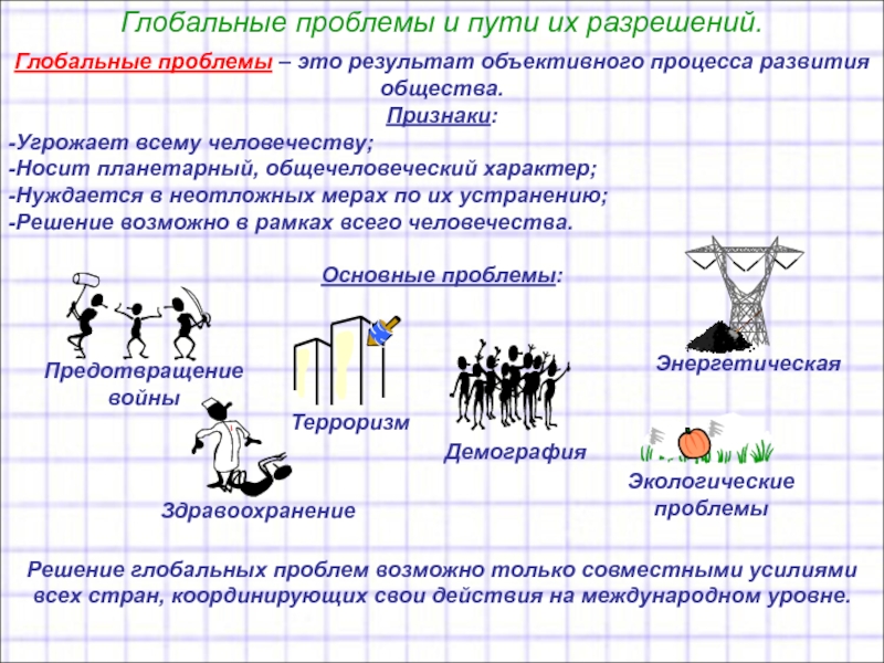 Общечеловеческие проблемы 7 класс география презентация