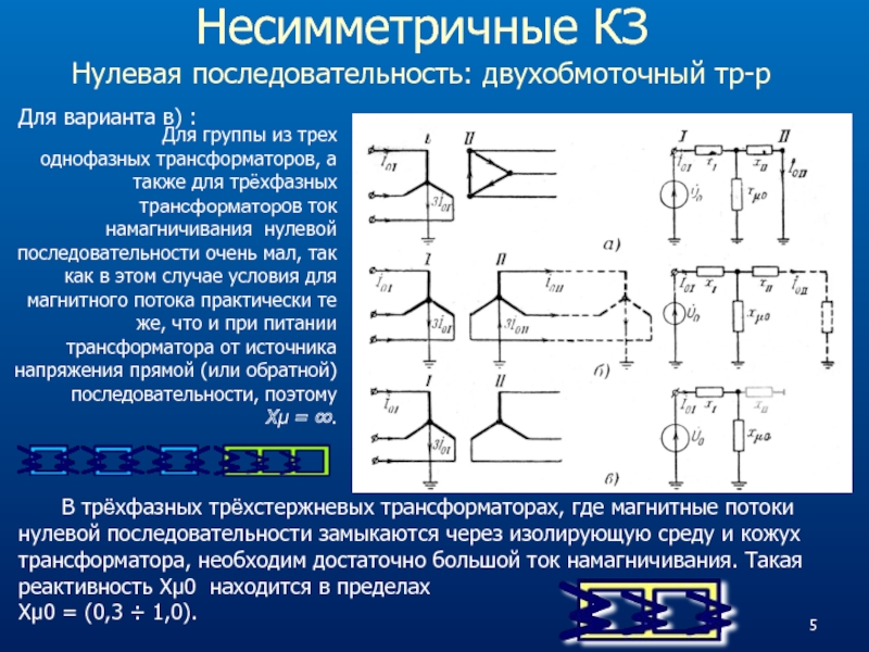 Схема трансформатора тока нулевой последовательности