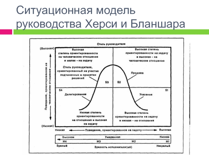 Модель ситуационного лидерства стинсона джонсона презентация