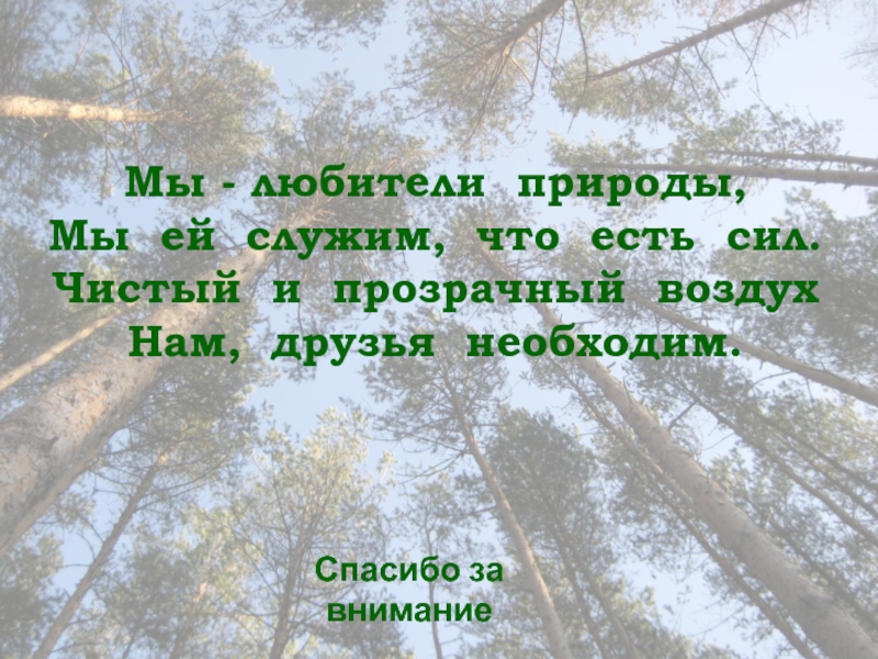 Настоящий любитель природы замечает. Воздух чист и прозрачен. Презентация любители природы. Чистый прозрачный. Любители природы текст.