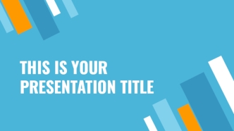 This is your presentation title