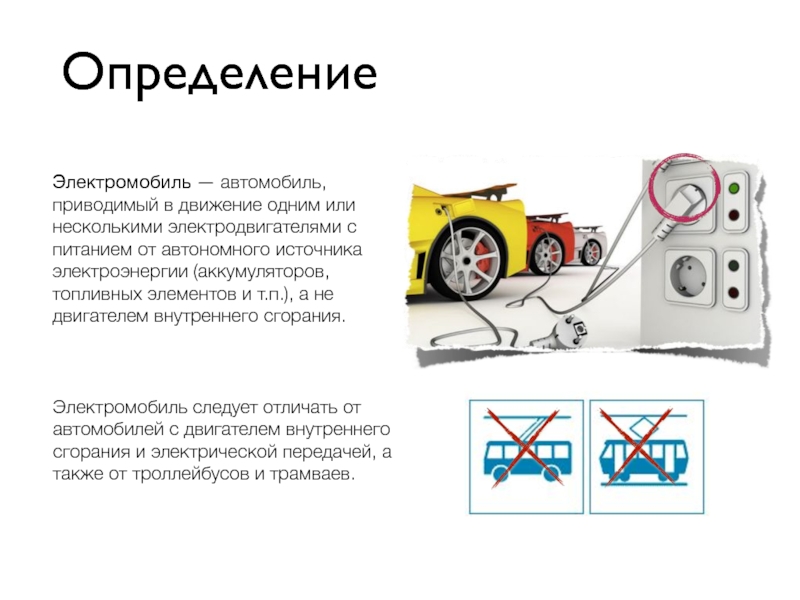 Презентация про электромобили