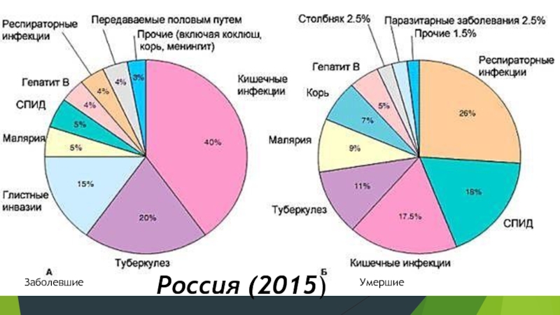 Самые распространенные инфекционные заболевания в мире