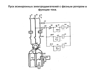 Пуск асинхронных электродвигателей с фазным ротором в функции тока. Электроприводы гребных систем. (Билет 12)