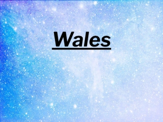 The history of Wales