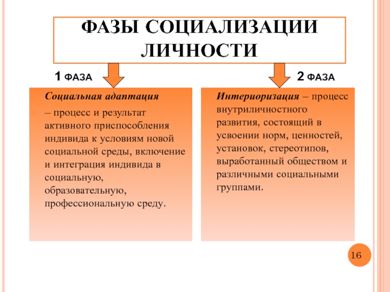 Социализация 8 класс презентация