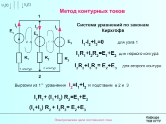 Метод контурных токов