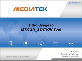Usage to MTK SN_STATION Tool