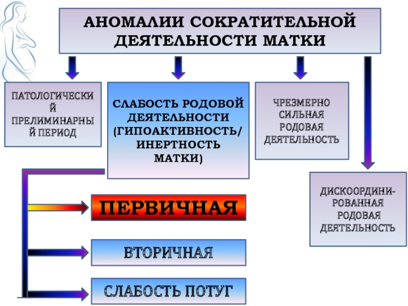 Аномалии сократительной деятельности матки