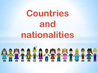 Countries and nationalities