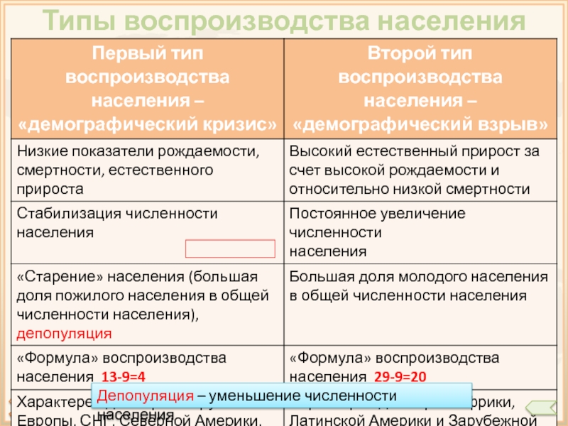 Демографический тип воспроизводства