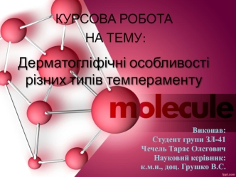 Дерматогліфічні особливості різних типів темпераменту