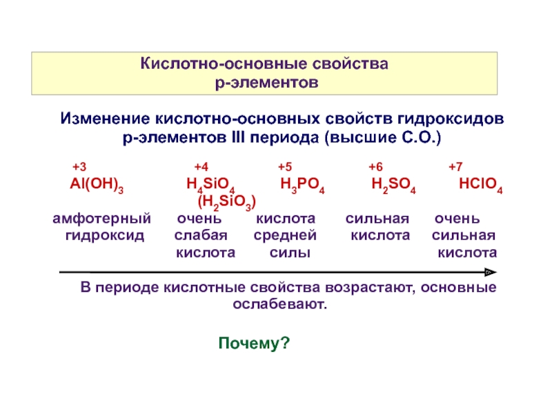 Кислотно-основное водородных соединений. Как определить кислотные свойства вещества. Кислотные св-ва водородных соединений. Усиления кислотных свойств их оксидов.