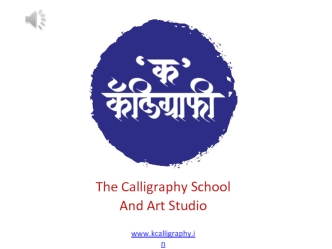 K Calligraphy PPT Callicraft event