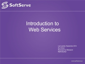 Introduction to Web Services