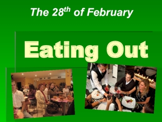 Eating Out