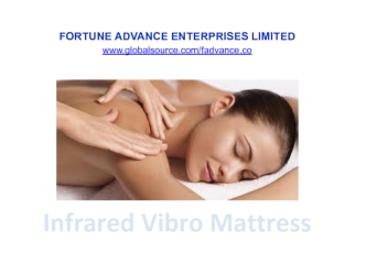 Vibro mattress quotation