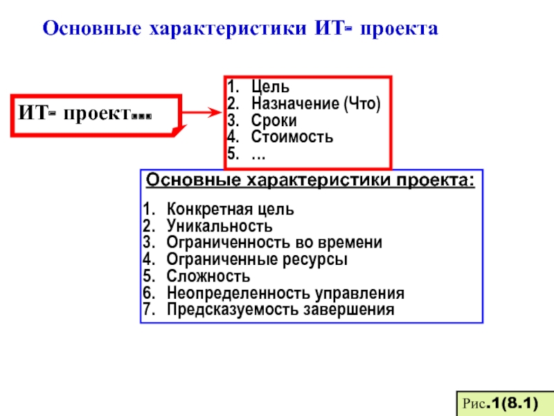 Особенности ит проекта