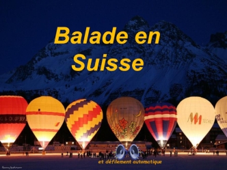 Balade en Suisse