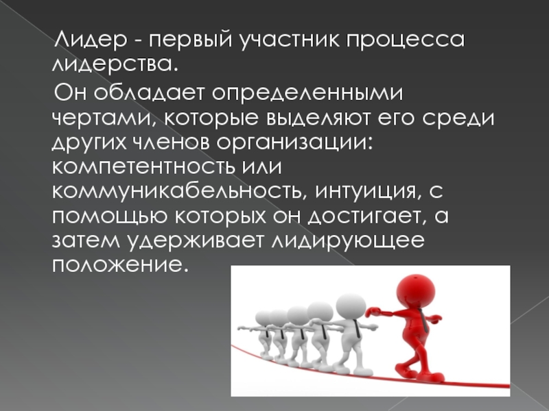 Руководство и лидерство в организации презентация