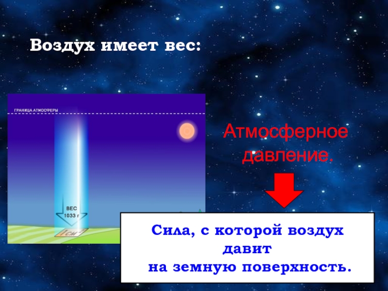 Воздух имеет. Воздух имеет вес. Воздух оказывает давление. Сила с которой воздух давит на земную поверхность. Почему воздух имеет массу.