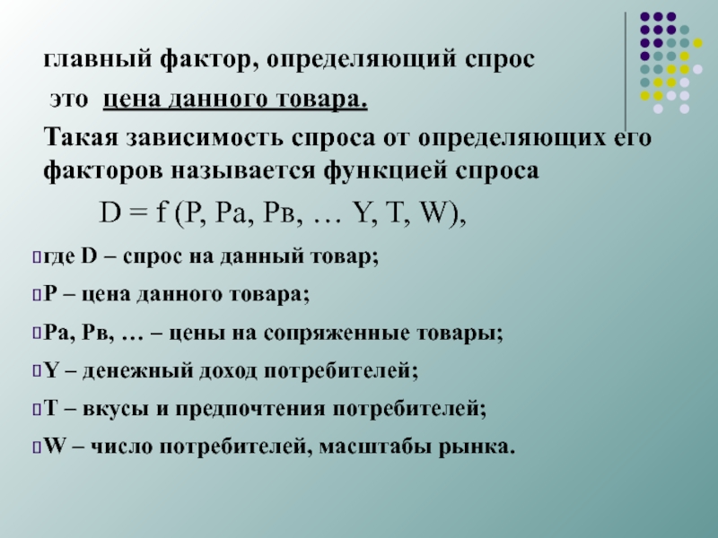 Факторы определяющие спрос на деньги. Сопряженные товары. Спрос определение. Масштабы рынка.