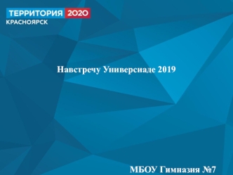 Навстречу универсиаде 2019. Художественное оформление стены, выходящей на детскую спортивную площадку гимназии