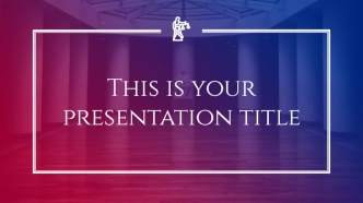 Presentation. Instructions for use
