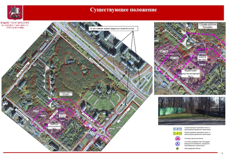 Состав проекта планировки улично дорожной сети