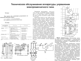 Техническое обслуживание аппаратуры управления электромагнитного типа. Судовые нагревательные приборы. (Билет 27)