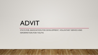 Organization Advit