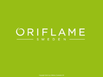 Oriflame Cosmetics. Сервис Е-каталог