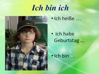 Ich bin ich